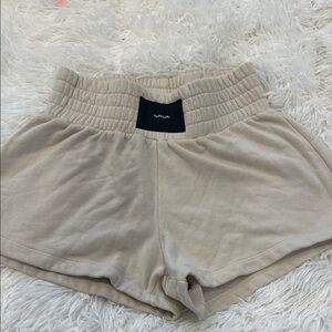 Talentless Wonens Boxing shorts. Size S in bone color. On website for $64.